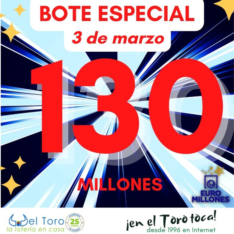 Bote Especial 130 Millones En Euromillones El 3 De Marzo – Blog De ...